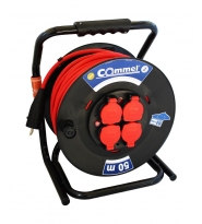 Cable reel with 50mtr rubber cable 3x2,5mm²